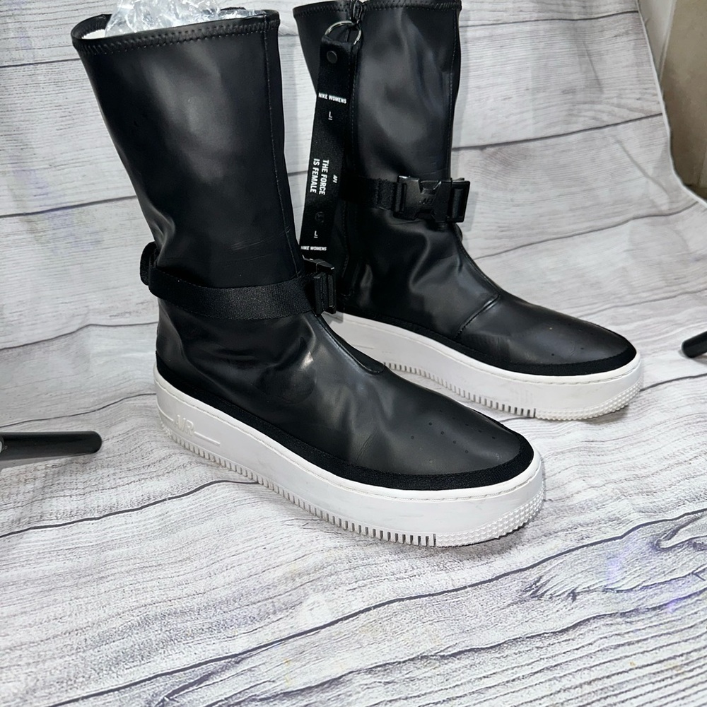 Nike Women’s Air Force 1 Sage High Black AQ2771-001 size 9